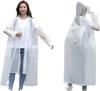 Raincoat with Double Brim and 2 Pockets for Men and Large Size Rain Long Stylish Rainy Season for Bicycles and for Commuting To Work or Snowproof