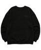 URBANAGE Daily Standard Oversized Brushed Sweatshirt Black