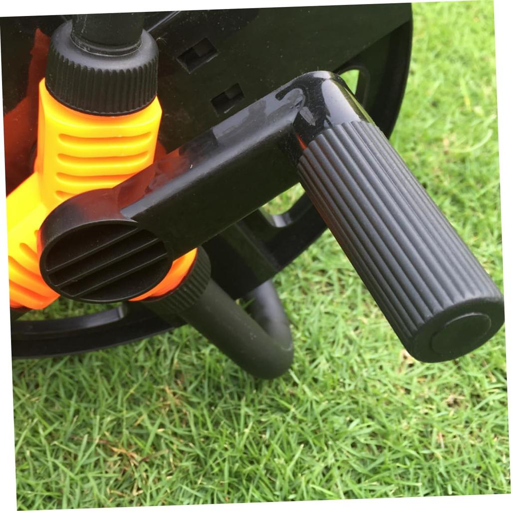 SUPVOX Stainless Steel Garden Hose Reel, 20M Capacity, Car Wash Hose Pipe Storage, Compact Design, Twist Prevention, Outdoor Watering Supplies