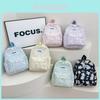 Adorable Cartoon Nylon Backpack For Kids With Curved Strap In Various Colors