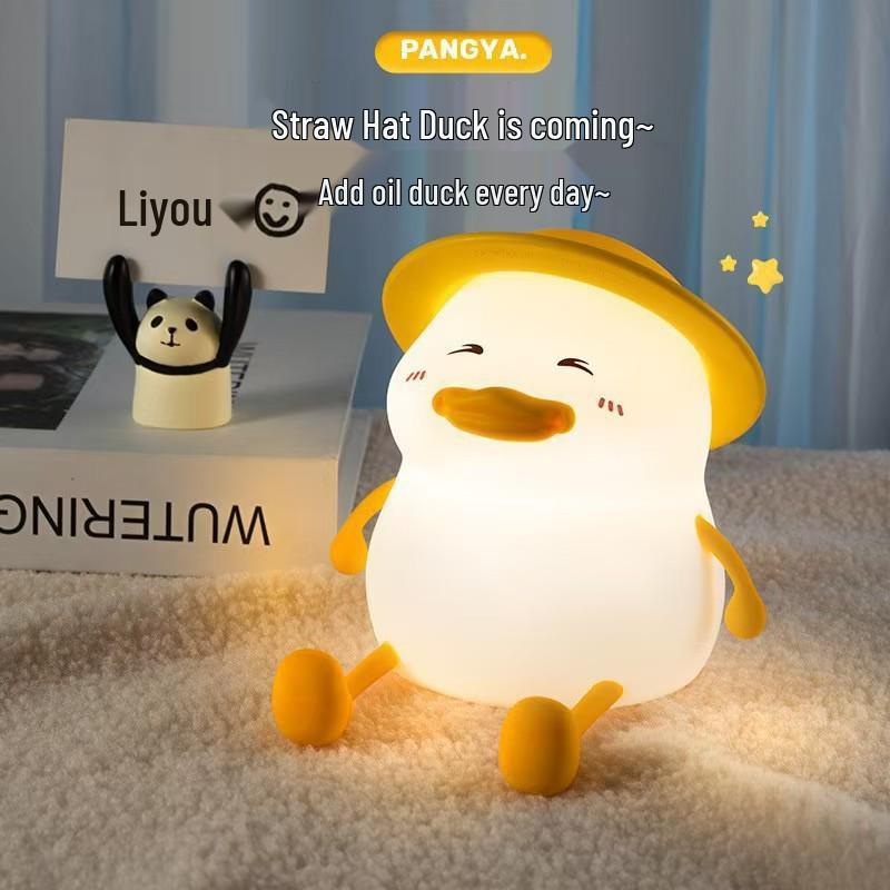 Silicone Pat Light: Holiday Party Table Lamp & Nightlight Ornament