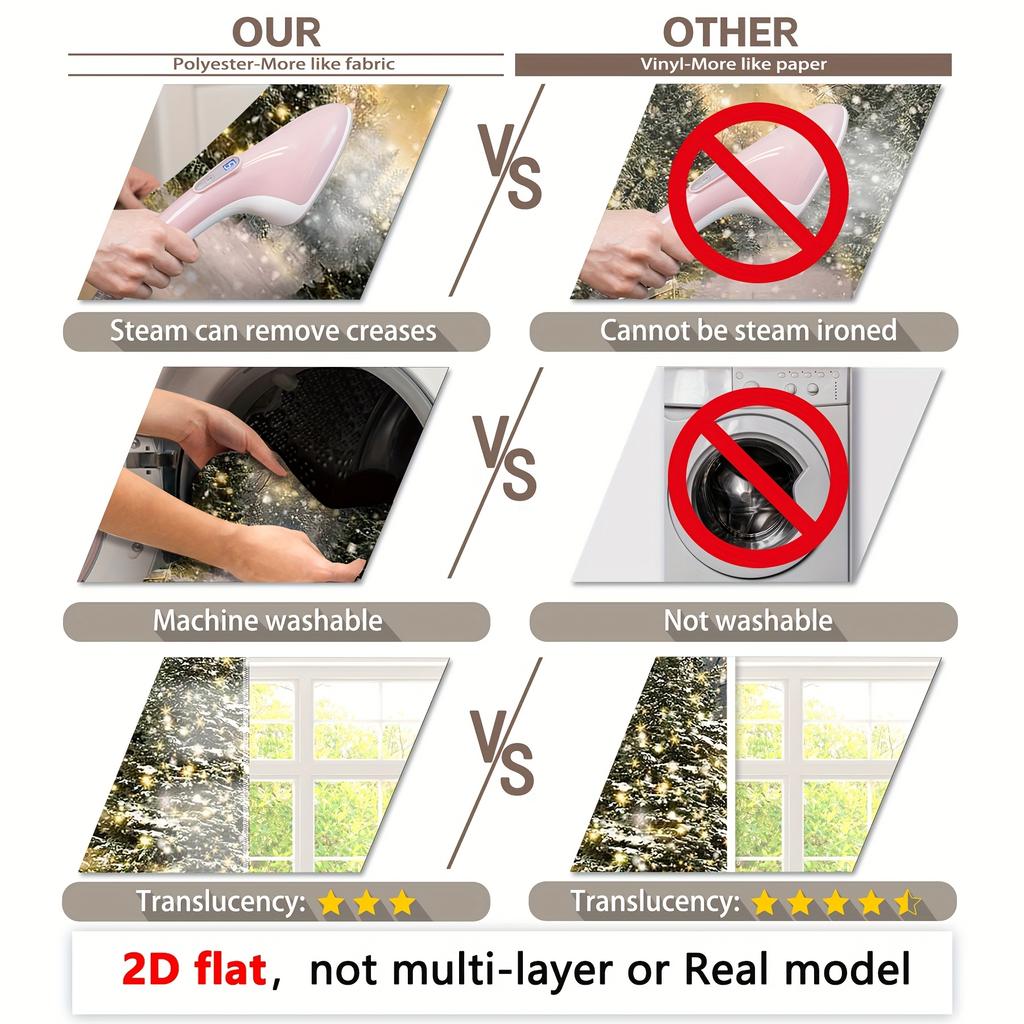 Christmas Tree Star Lights Sunset Decoration Background Winter Backdrop Decorations For Photo Studio Photo Booth Christams Party