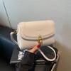 High Quality PU Leather Crossbody Shoulder Bag for Women Luxury Solid Color Messenger Tote Handbag Purse