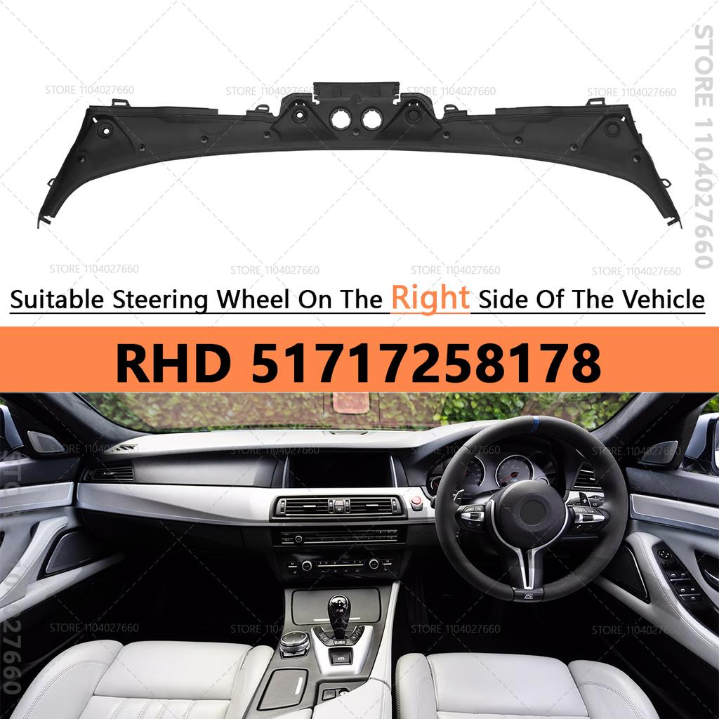 For 2012-2019 F30 F31 BMW 320i 328i 330i 335i 340i 328d 330e M3 M4 Windshield Wiper Cowl Cover LHD 51717258177 RHD 51717258178