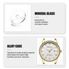 CRRJU Watch 5010 New Steel Strap Men's Watch Simple Fashion Calendar
