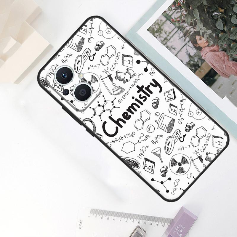 Vintage Chemistry Laboratory Case For OPPO Reno 10 Pro 11 F 8T 4Z 5Z 4 5 6 7 8 Lite OPPO Find X5 X6 Pro X2 X3 Lite Cover