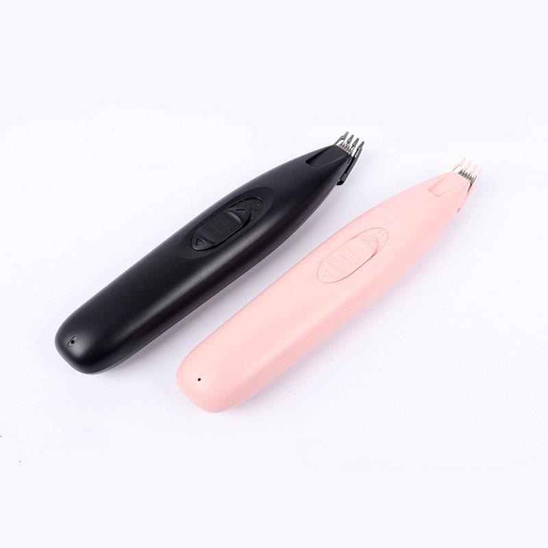 Professional Powerful Usb Cordless Electric Dog Nail Grinders Quiet Electric Pet Dog Hair Trimmer for Ears Paws Eyes