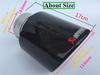 1pcs Car Carbon Fiber Exhaust Tip Muffler Pipe Universal Pipes Tail 63mm 2.5"Inlet 114mm 4.5"Outlet