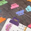 Personalized Bible Index Stickers 5 Sheets Tab Large Letter Print PVC Self-adhesive Sticky Page Marker Sticker Label Book Study Journaling Supplies