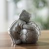 Retro Bear Football Coin Piggy Bank For Kids Creative Cartoon  Money Bank Home Decor Ornament Christmas Or Birthday Gift