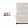 Fold-out Armchair for Sleeping KIMO Bedding Container Family Furniture Hunter Beige