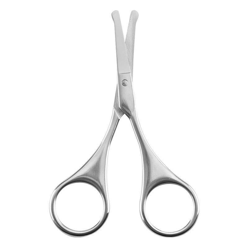 Small Eyebrow Beauty Scissors Trimmer Pointed Stainless Steel False Eyelashes Makeup Round Head Nose Hair Scissors