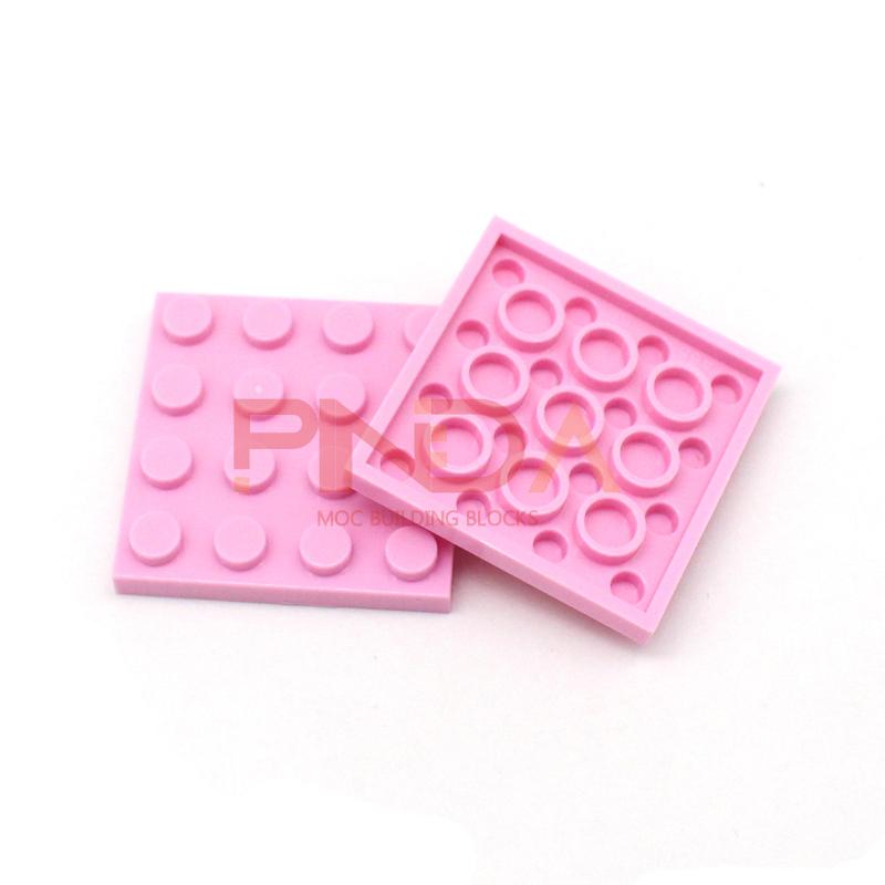 4x4 Dots Baseplate 10PCS Buiding Blocks 3031 DIY Classic Developing Educational MOC Bricks Bulk Parts Construction Set