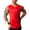 Muscleguys New Casual Sports T-shirt Elastic Sleeveless Short Sleeve Men's Fitness Sweat-absorbing Vest