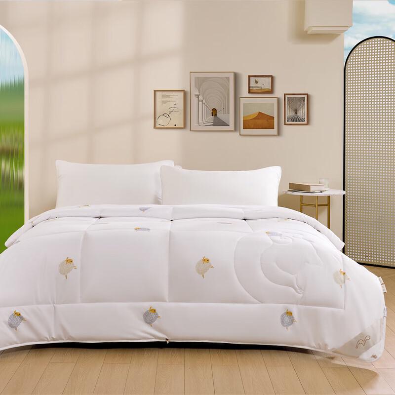 Mercury Home Textiles Antibacterial Anti-Mite Wool Duvet