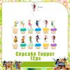Peter Pan Tinker Bell Birthday Party Decoration Cake Topper Balloon Princess Forest Elf Background Banner Boy Girl Gifts