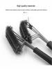 18-Inch Triple-Head Steel Wire BBQ Grill Cleaning Brush