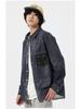 2025 Autumn Tie-Dye Denim Long-Sleeve Shirt Jacket