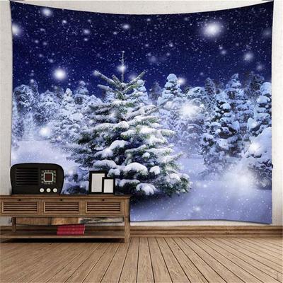 Hanging Tapestry Tapestries Christmas Backdrop Party Decoration Home Tabletop