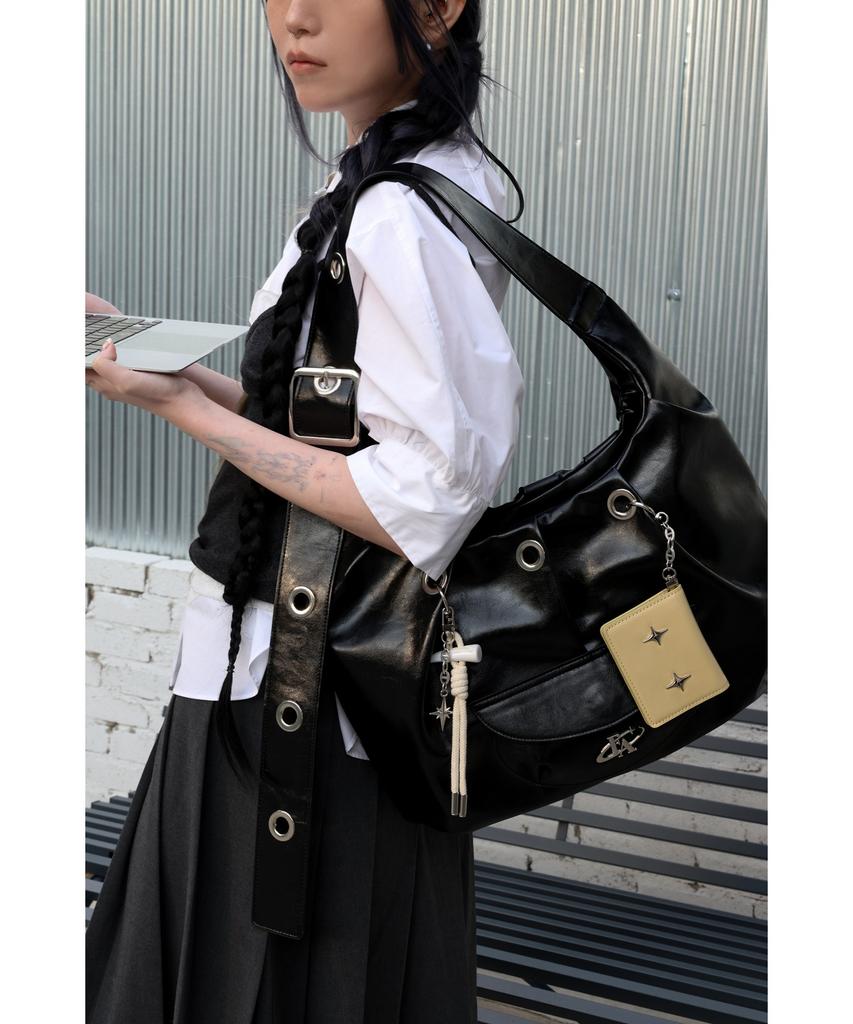 For Appeal Carry All Large Hobo Bag Black