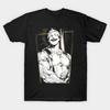 Asian Size Cotton Unisex Tshirt Print T-shirt Escanor Manga Panel Black And White T-shirt No-Cut Print Regular Fit