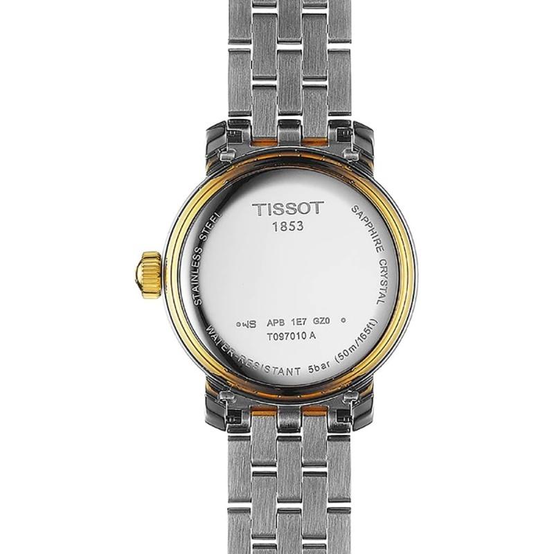 Tissot Harbour Series Quartz Movement, 50m Water-Resistant Women's Watch, Swiss, 29mm White Dial, Stainless Steel Case & T097.010.22.118.00