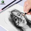 Mali Student Sketching & Drawing Pencil Set: Includes 2B, 4B, 14B soft, medium, hard, and charcoal pencils ideal for art exams.