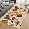 Magical Hogwarts Themed Carpet with Owl, Wand and Potions Suitable for use as an anti-slip game mat for living room and bedroom sofas