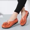 Women Flats Genuine Leather Fashion Tenis Women Shoes Moccasins Ballet Flats Slip On Women Shoe Black  De  Plus Size