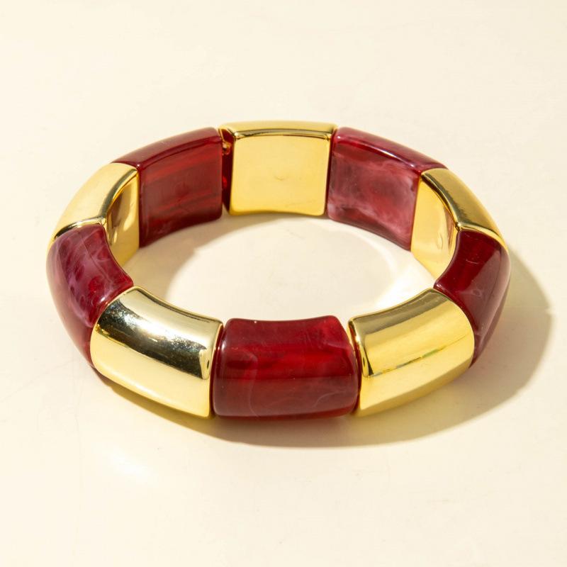 Аксессуары, Бохо Локоть Цветовое Соответствие Эластичные Браслеты из Бусин, Браслеты Оптом