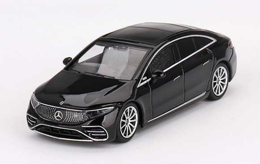 

1/64 MINI-GT Mercedes-Benz EQS 580 4MATIC Black (Left-Hand Drive) [694]