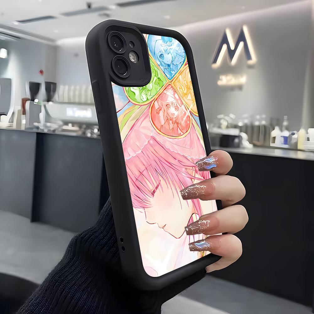 Shugo Chara Phone Case For IPhone Air 17 Pro Max 16 E 15 14 Pro Max 13 12 11 Mini Plus Soft Silicone Black Cover