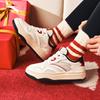 Anta Street Fun 2 Good Things Happen Casual Lightweight High-Top Sneakers Women Sneakers White Red Black 922518077-7