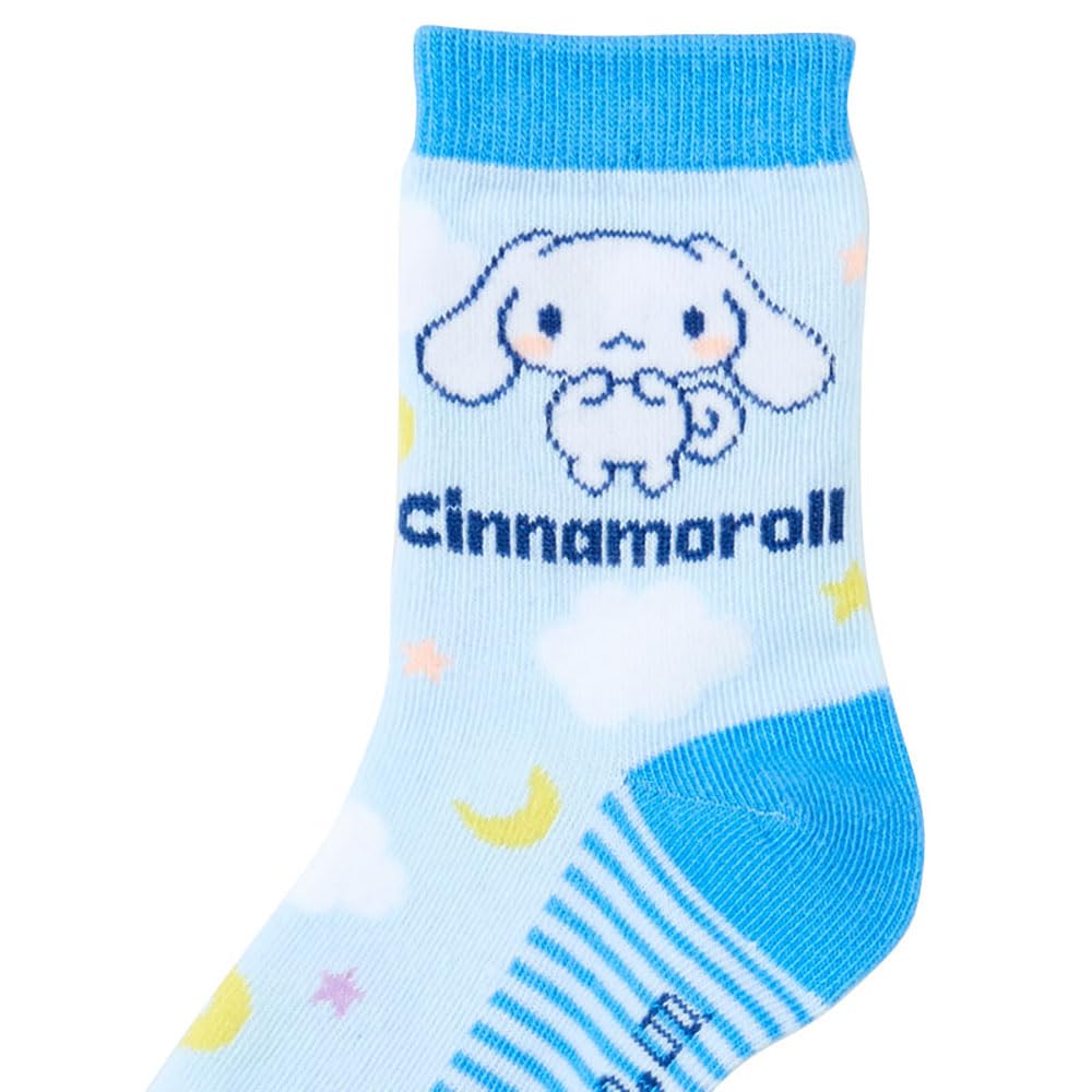 Sanrio Socks Sizes Cinnamoroll 455491 Kids' (3-Pair Set), 19-21cm, Character,
