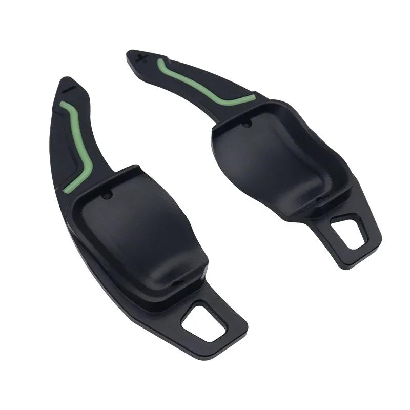 2pcs Car Aluminium Alloy Steering Wheel Paddle Extensions Shifters for VW Golf 6 MK6 R20 R36 GTI Jetta MK5 Passat B6 B7 CC Polo