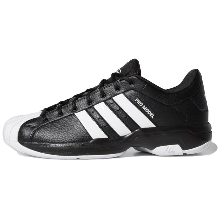 adidas Pro Model 2G Low  Black White  Men s FX4980 EU 41⅓