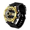 Sanda 6092 Fashion G Style Hot Sale Alarm Mode Waterproof Sports Hand Clock Analog Digital Display Stop Quartz Watch for Men
