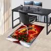 Christmas Horse Chair Mat - Anime Cartoon Design, Non-Slip Carpet for Office, Home Decor, Living Room, Bedroom, Gaming Room & Dormitory.R046