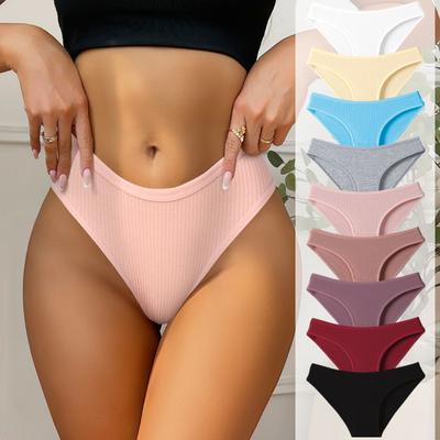 Sexy String-Slips Sport Baumwolle Niedrige Taille Dreieck Damen Tanga-Slips