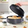 Home Electric Griddle: Double-Sided Heating, Non-Stick, Deep Grill Pan for Barbecue, Fried Eggs, Pancakes.
