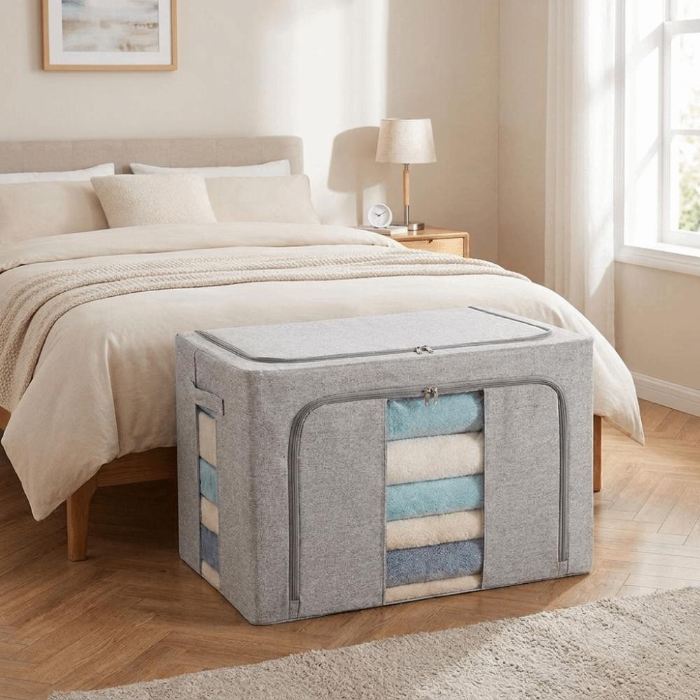 Large Capacity Toys Storage Box Folding Pants Storage Box Clothing Sorting Box Blanket