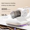 11Kpa Wielofunkcyjny Odkurzacz do Usuwania Roztoczy Domowa Maszyna do Sterylizacji Ultrafioletowej Ręczny Bezprzewodowy Odkurzacz do Usuwania Roztoczy