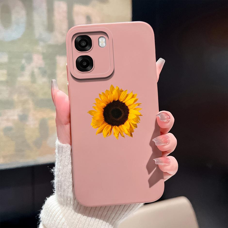 Per Oppo A6 A6x A6s 4G 5G Custodie Carine Cartoni Animati Dolci Ragazze Morbido Silicone Liquido Paracolpi Protettivo Cover Per OppoA6 A6x A6s Fundas