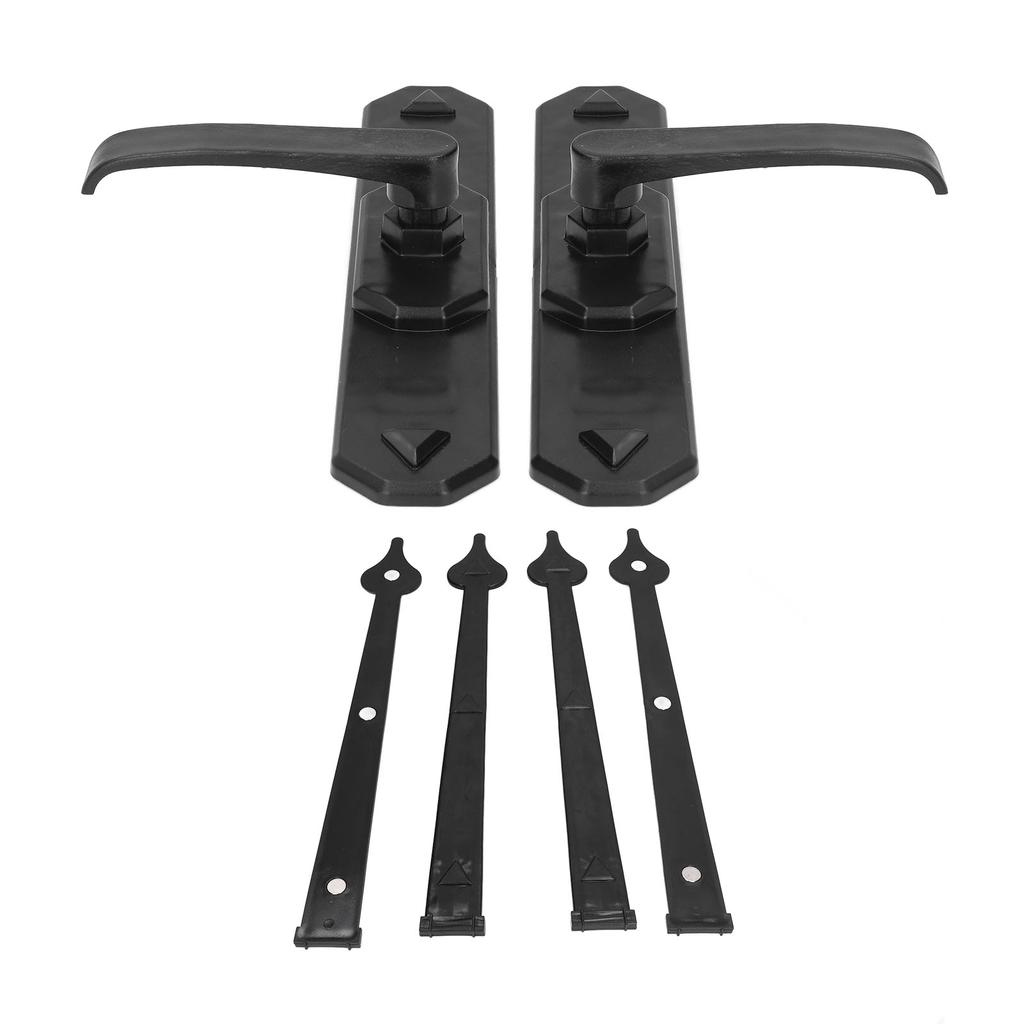 Magnetic Garage Door Hinges Handles American Style ABS Decorative Gate Hardware Accessory