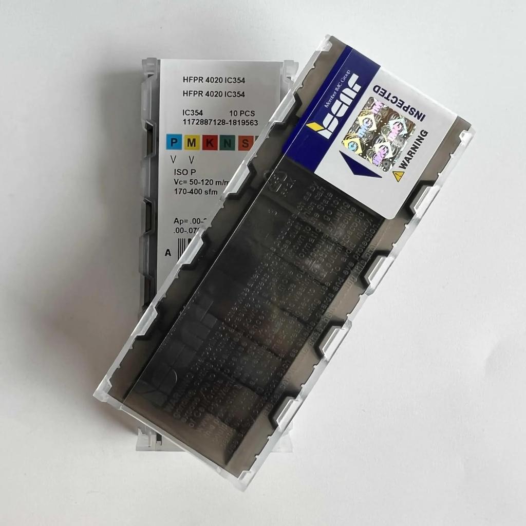 ISCAR / HFPR4020 IC354 /Industrial indexable Carbide Inserts 10 PCS