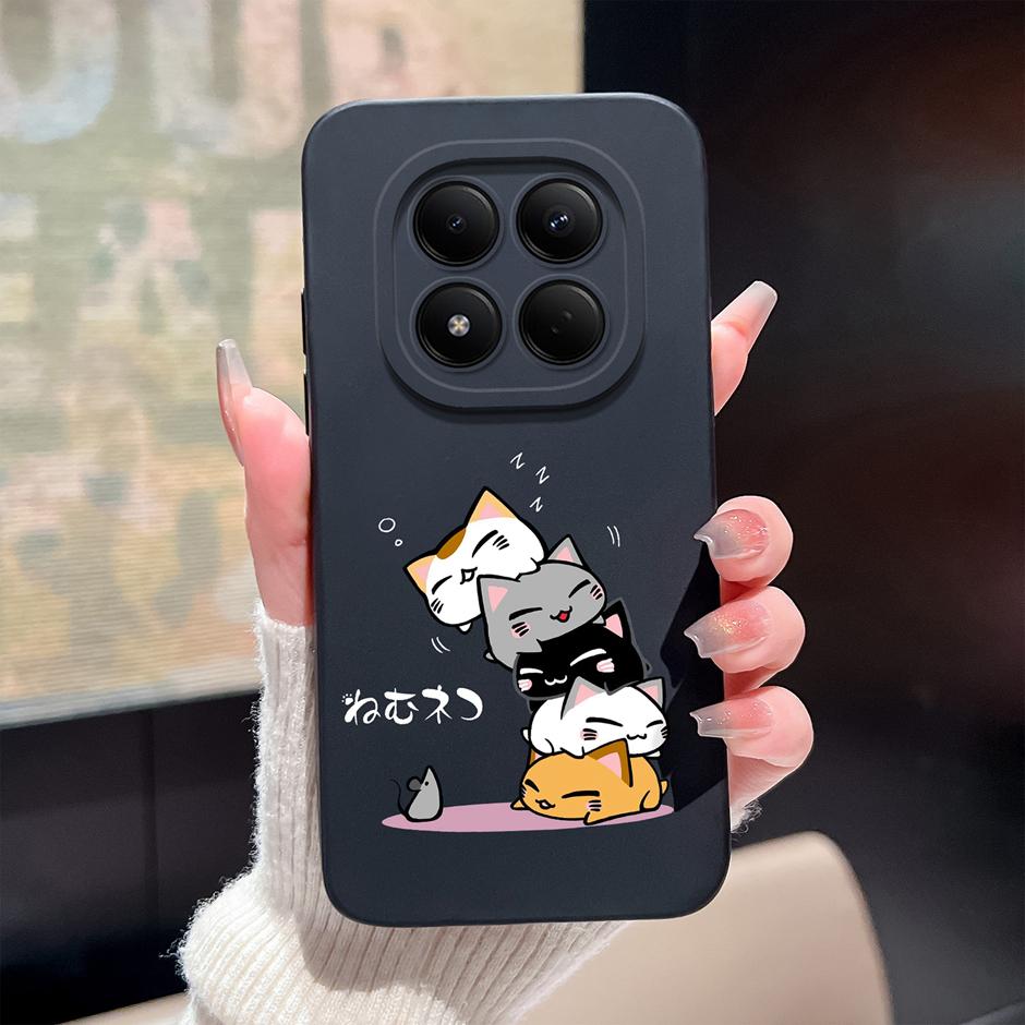 Hüllen Für Redmi Note 15 Pro Plus 4G 5G Cartoon Herz Weiches Silikon Schutzhülle Für RedmiNote15Pro Plus Kratzfest Fundas