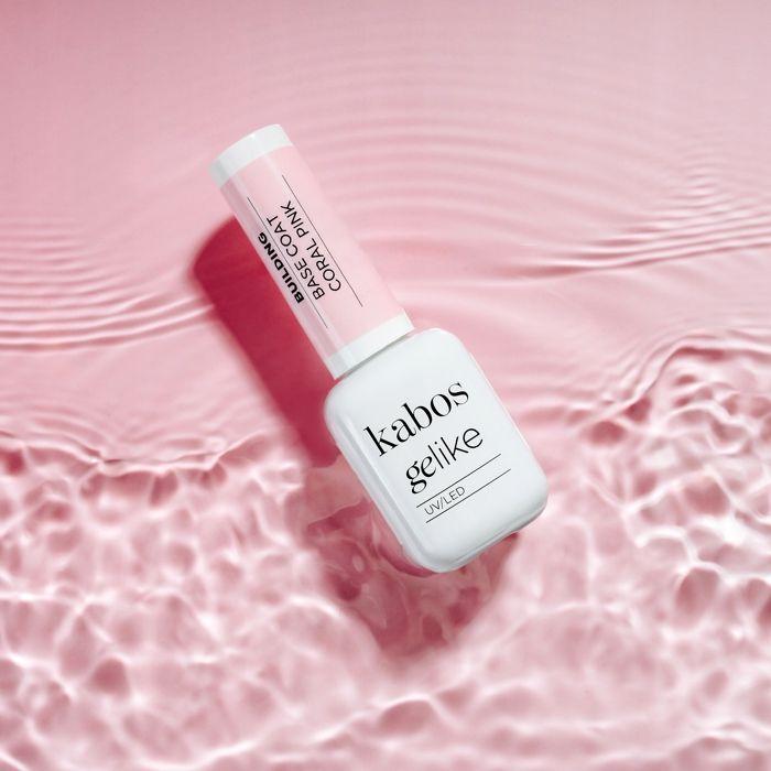 Base de Construction UV LED Kabos Coral Pink 10 ml