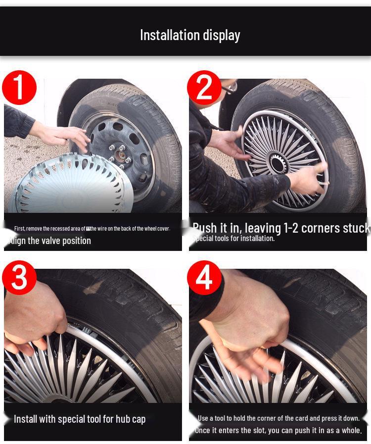 Fits Dongfeng Fengguang 330, Xiaokang K17V27C37, EX1 New Energy 13/14 inch Wheel Hub Cover