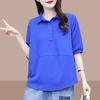 Fashion Loose Plus Size Short Sleeve European Style T-shirt Women's European Trendy Loose Fit Oversized Tee Top