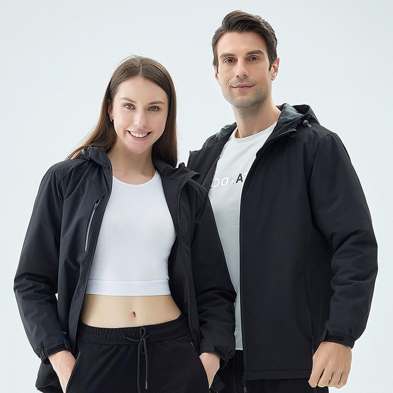 Men's Outdoor Thickened Velvet-Lined Waterproof Windproof Jacket